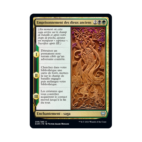 (Foil) Multicolore - Emprisonnement des dieux anciens (U) [KHM]