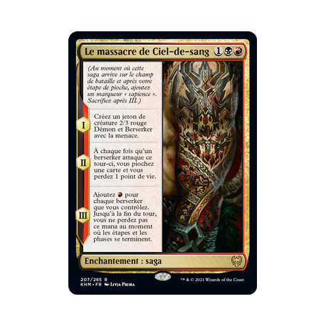 (Foil) Multicolore - Le massacre de Ciel-de-sang (R) [KHM]