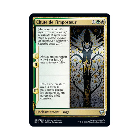 (Foil) Multicolore - Chute de l'imposteur (U) [KHM]