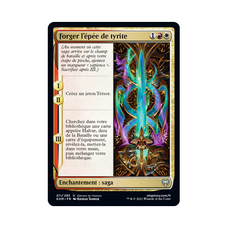 (Foil) Multicolore - Forger l'épée de tyrite (U) [KHM]