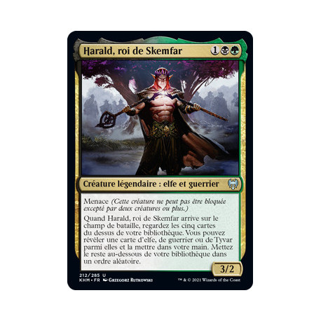 (Foil) Multicolore - Harald, roi de Skemfar (V1) (U) [KHM]