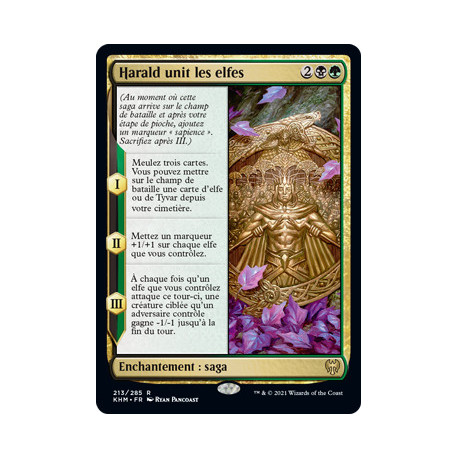 (Foil) Multicolore - Harald unit les elfes (R) [KHM]