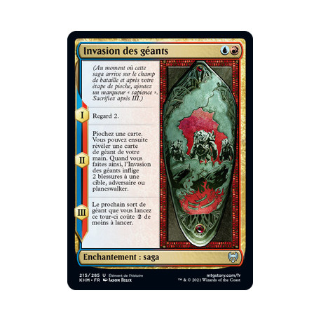 (Foil) Multicolore - Invasion des géants (U) [KHM]