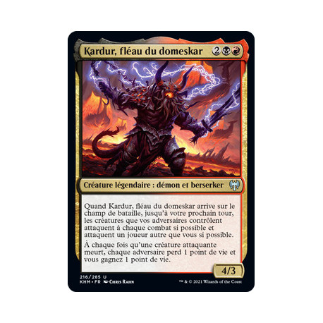 (Foil) Multicolore - Kardur, fléau du domeskar (V1) (U) [KHM]