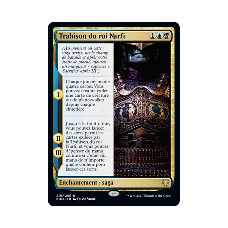 (Foil) Multicolore - Trahison du roi Narfi (R) [KHM]