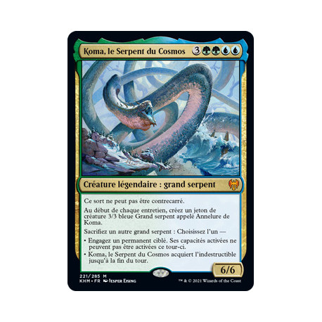 (Foil) Multicolore - Koma, le Serpent du Cosmos (V1) (M) [KHM]