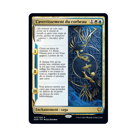 (Foil) Multicolore - L'avertissement du corbeau (R) [KHM]