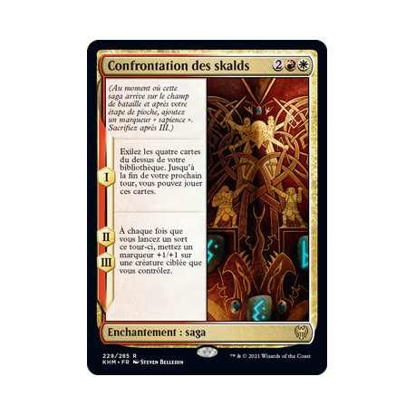 (Foil) Multicolore - Confrontation des skalds (R) [KHM]