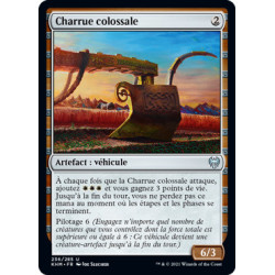 (Foil) Incolore - Charrue colossale (U) [KHM]