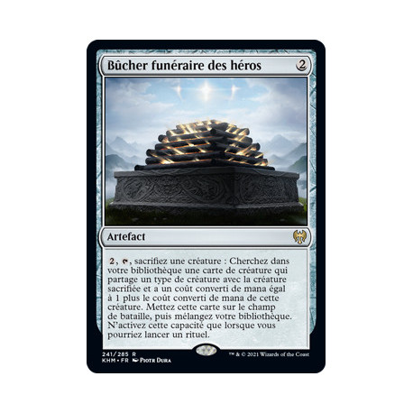 (Foil) Incolore - Bûcher funéraire des héros (R) [KHM]