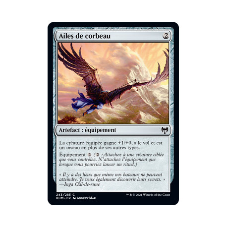 (Foil) Incolore - Ailes de corbeau (C) [KHM]