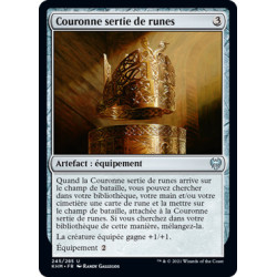 (Foil) Incolore - Couronne sertie de runes (U) [KHM]