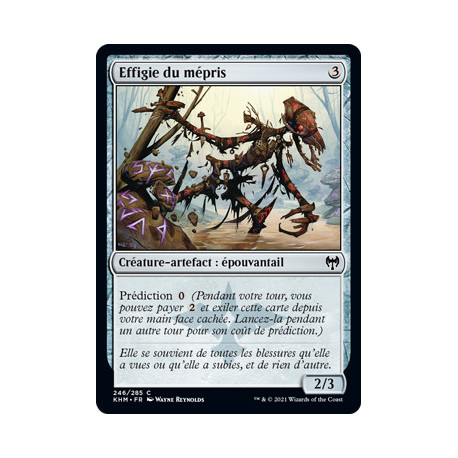 (Foil) Incolore - Effigie du mépris (C) [KHM]