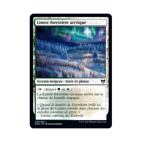 (Foil) Terrain - Limite forestière arctique (C) [KHM]