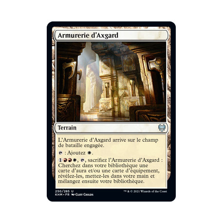 (Foil) Terrain - Armurerie d'Axgard (U) [KHM]