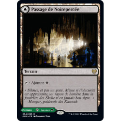 (Foil) Terrain - Passage de Noirepercée // Passage de Perceserpent (V1) (R) [KHM]
