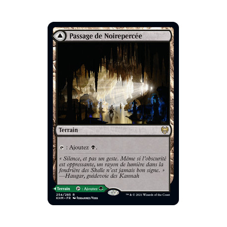 (Foil) Terrain - Passage de Noirepercée // Passage de Perceserpent (V1) (R) [KHM]