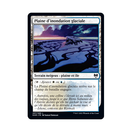 (Foil) Terrain - Plaine d'inondation glaciale (C) [KHM]