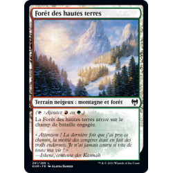 (Foil) Terrain - Forêt des hautes terres (C) [KHM]