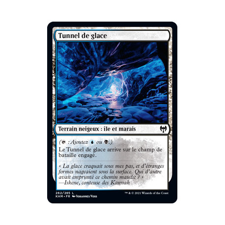 (Foil) Terrain - Tunnel de glace (C) [KHM]