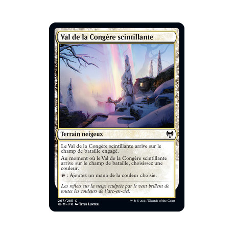 (Foil) Terrain - Val de la Congère scintillante (C) [KHM]