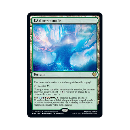 (Foil) Terrain - L'Arbre-monde (R) [KHM]