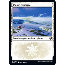 (Foil) Terrain - Plaine enneigée (V2) (L) [KHM]