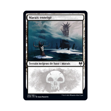 (Foil) Terrain - Marais enneigé (V1) (L) [KHM]