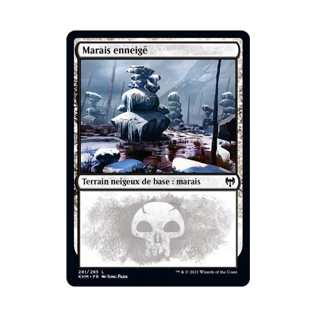 (Foil) Terrain - Marais enneigé (V2) (L) [KHM]