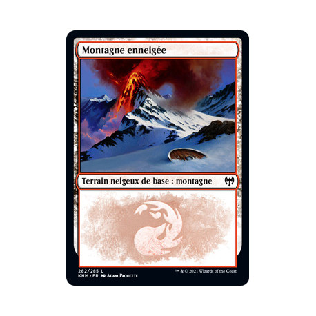 (Foil) Terrain - Montagne enneigée (V1) (L) [KHM]