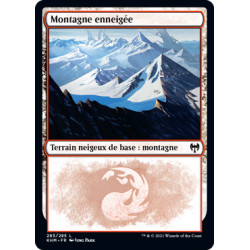 (Foil) Terrain - Montagne enneigée (V2) (L) [KHM]