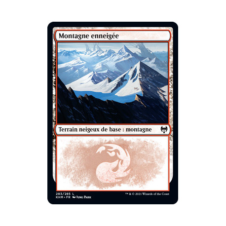 (Foil) Terrain - Montagne enneigée (V2) (L) [KHM]