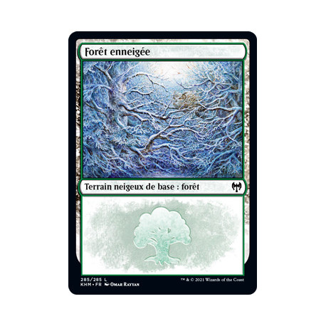 (Foil) Terrain - Forêt enneigée (V2) (L) [KHM]
