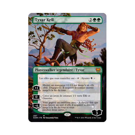 (Foil) Verte - Tyvar Kell (V2, Borderless) (M) [KHM]