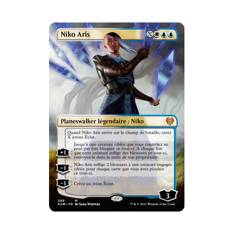 (Foil) Multicolore - Niko Aris (V2, Borderless) (M) [KHM]