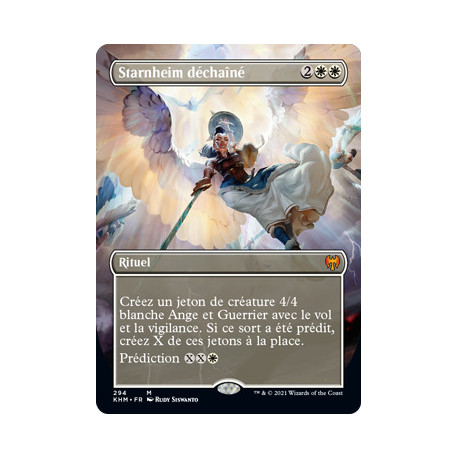 (Foil) Blanche - Starnheim déchaîné (V2, Borderless) (M) [KHM]