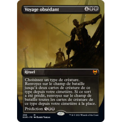 (Foil) Noire - Voyage obsédant (V2, Borderless) (M) [KHM]