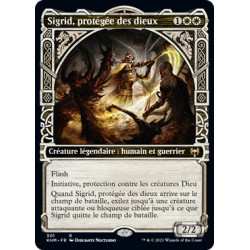 (Foil) Blanche - Sigrid, protégée des dieux (V2, Showcase Frame) (R) [KHM]
