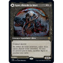(Foil) Noire - Egon, dieu de la Mort // Trône de la mort (V2, Showcase Frame) (R) [KHM]