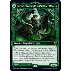 (Foil) Verte - Kolvori, déesse de la Parenté // La fibule de Ringhart (V2, Showcase Frame) (R) [KHM]