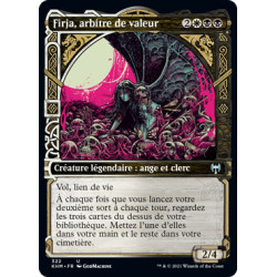 (Foil) Multicolore - Firja, arbitre de valeur (V2, Showcase Frame) (U) [KHM]