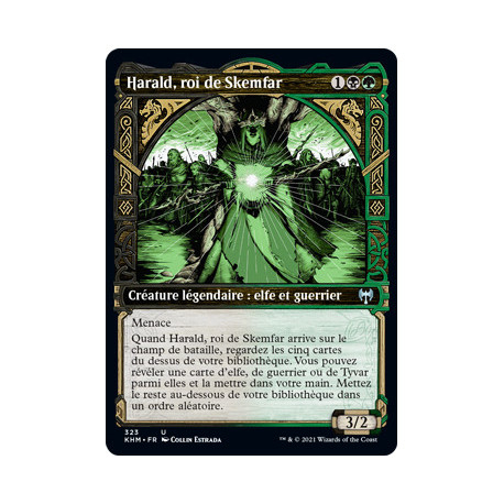 (Foil) Multicolore - Harald, roi de Skemfar (V2, Showcase Frame) (U) [KHM]