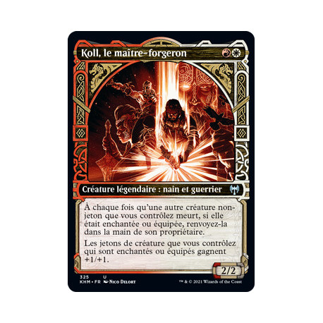 (Foil) Multicolore - Koll, le maître-forgeron (V2, Showcase Frame) (U) [KHM]