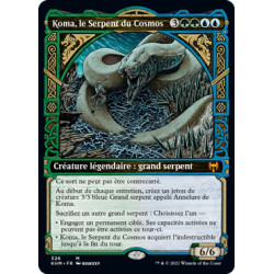 (Foil) Multicolore - Koma, le Serpent du Cosmos (V2, Showcase Frame) (M) [KHM]