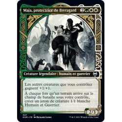 (Foil) Multicolore - Maja, protectrice de Bretagard (V2, Showcase Frame) (U) [KHM]