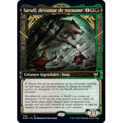 (Foil) Multicolore - Sarulf, dévoreur de royaume (V2, Showcase Frame) (R) [KHM]