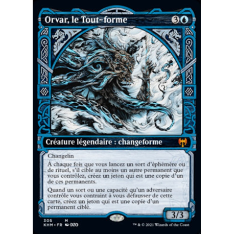 (Foil) Bleue - Orvar, le Tout-forme (V2, Showcase Frame) (M) [KHM]