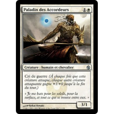 (Foil) Blanche - Paladin des Accordeurs (U) [MBS]