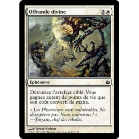 (Foil) Blanche - Offrande divine (C) [MBS]