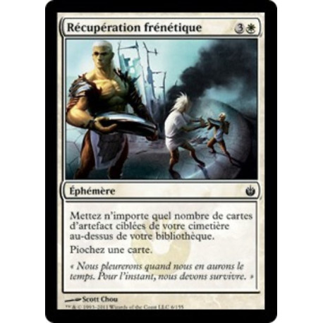 (Foil) Blanche - Récupération frénétique (C) [MBS]